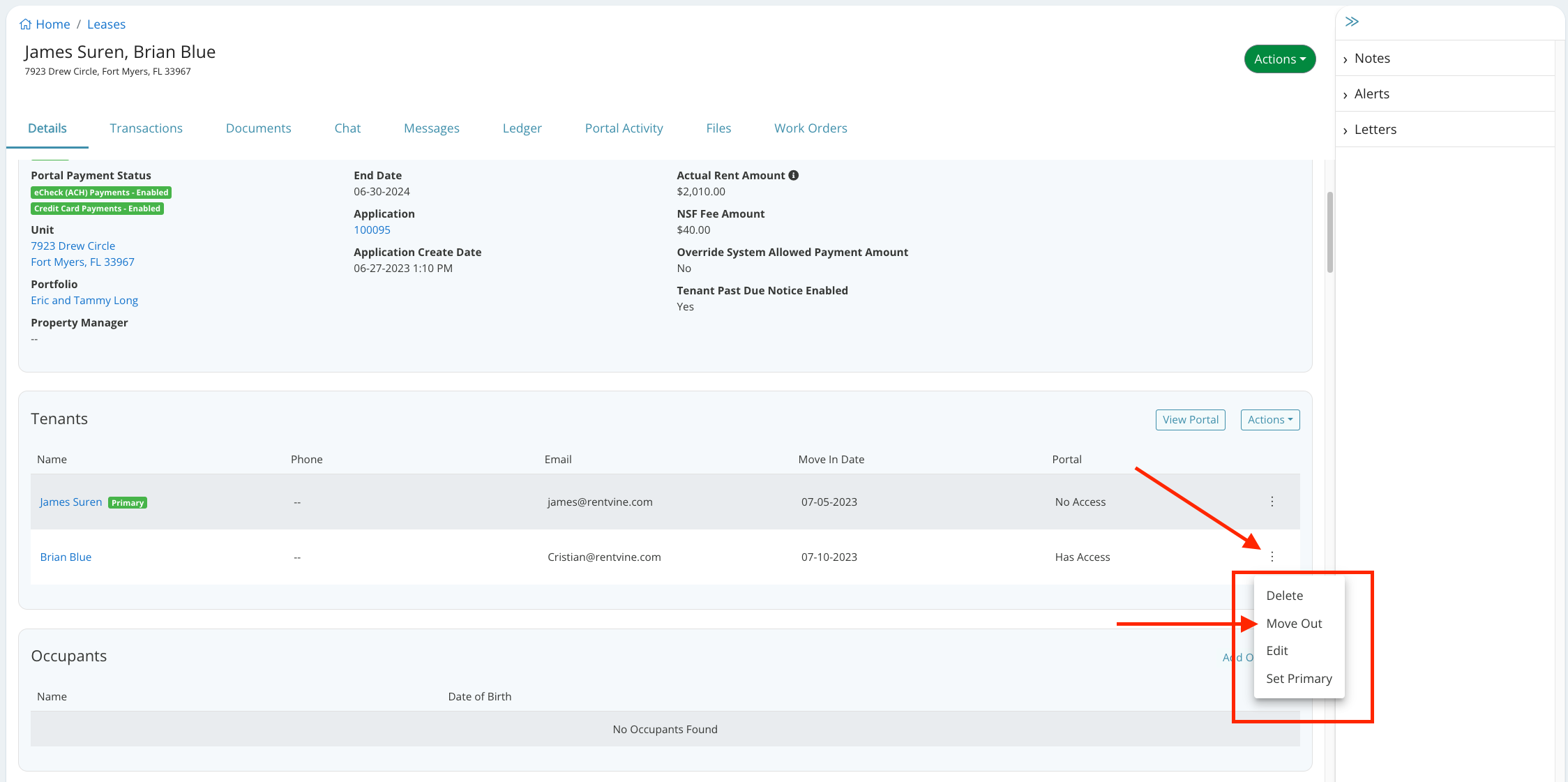 How To Move Out A Single Tenant From A Lease
